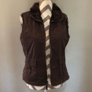 Reversible Faux Fur Vest